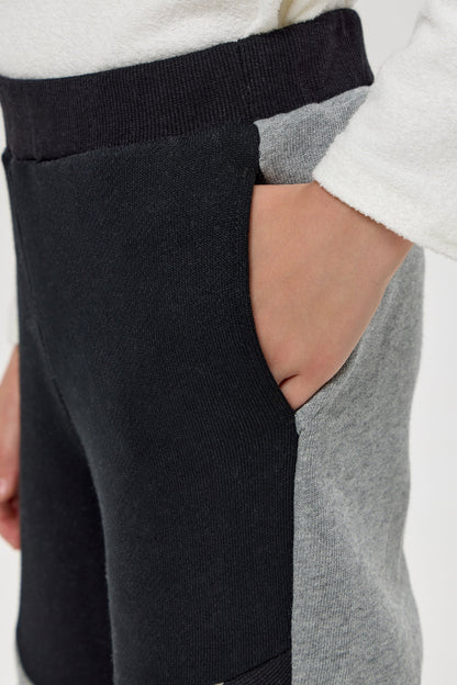 Grey and black Warm Joggers