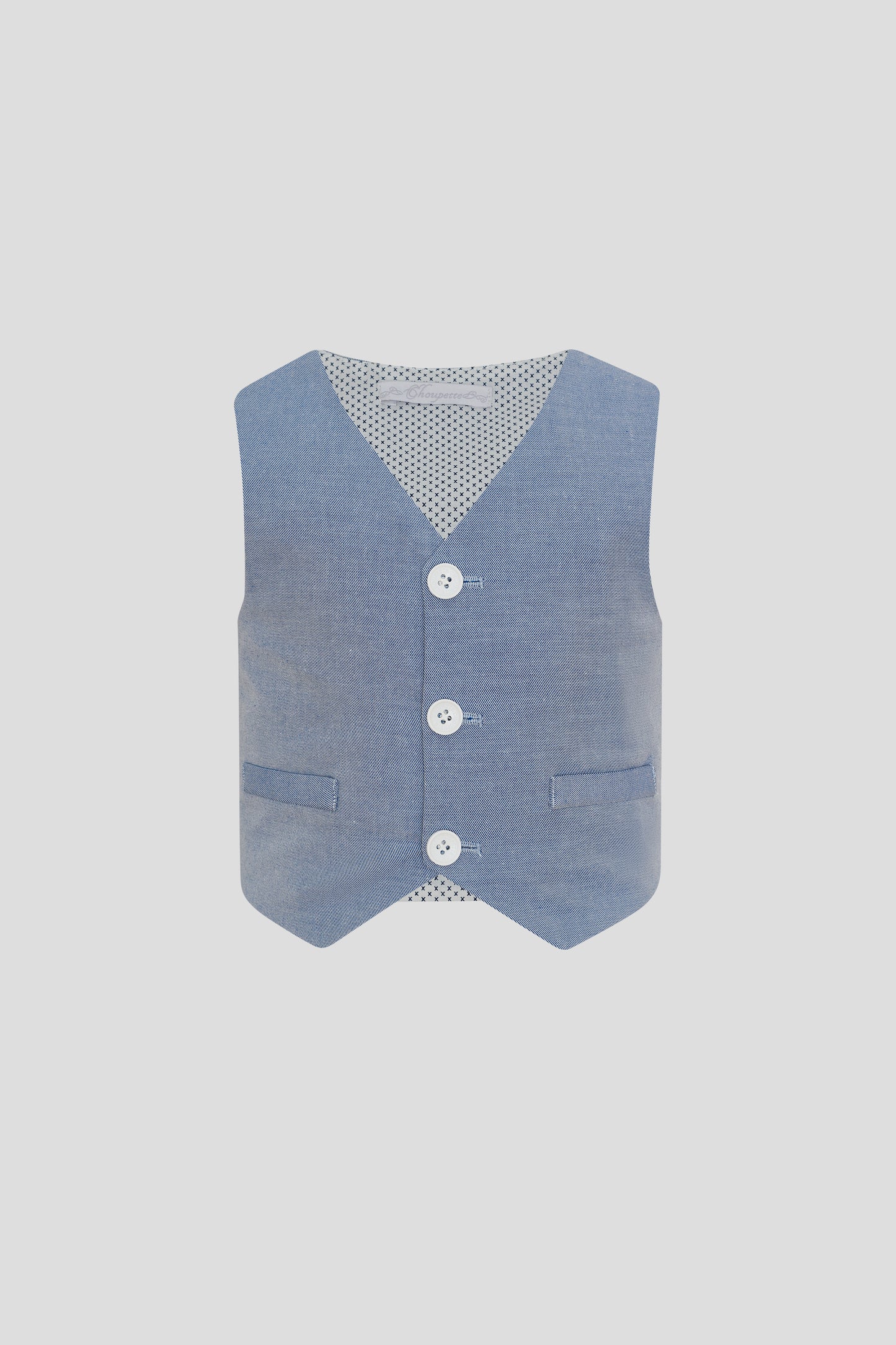 Blue smart vest