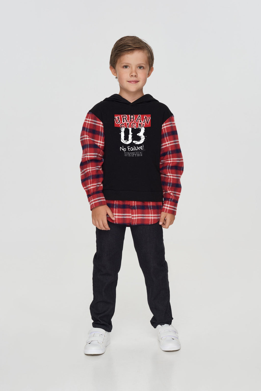 Vest Immitation Hoodie