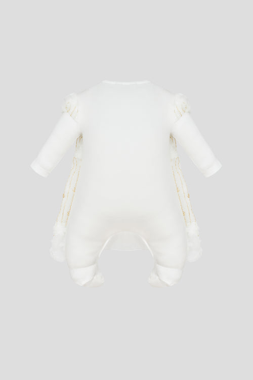 3D Flowers Decorated Smart Dress