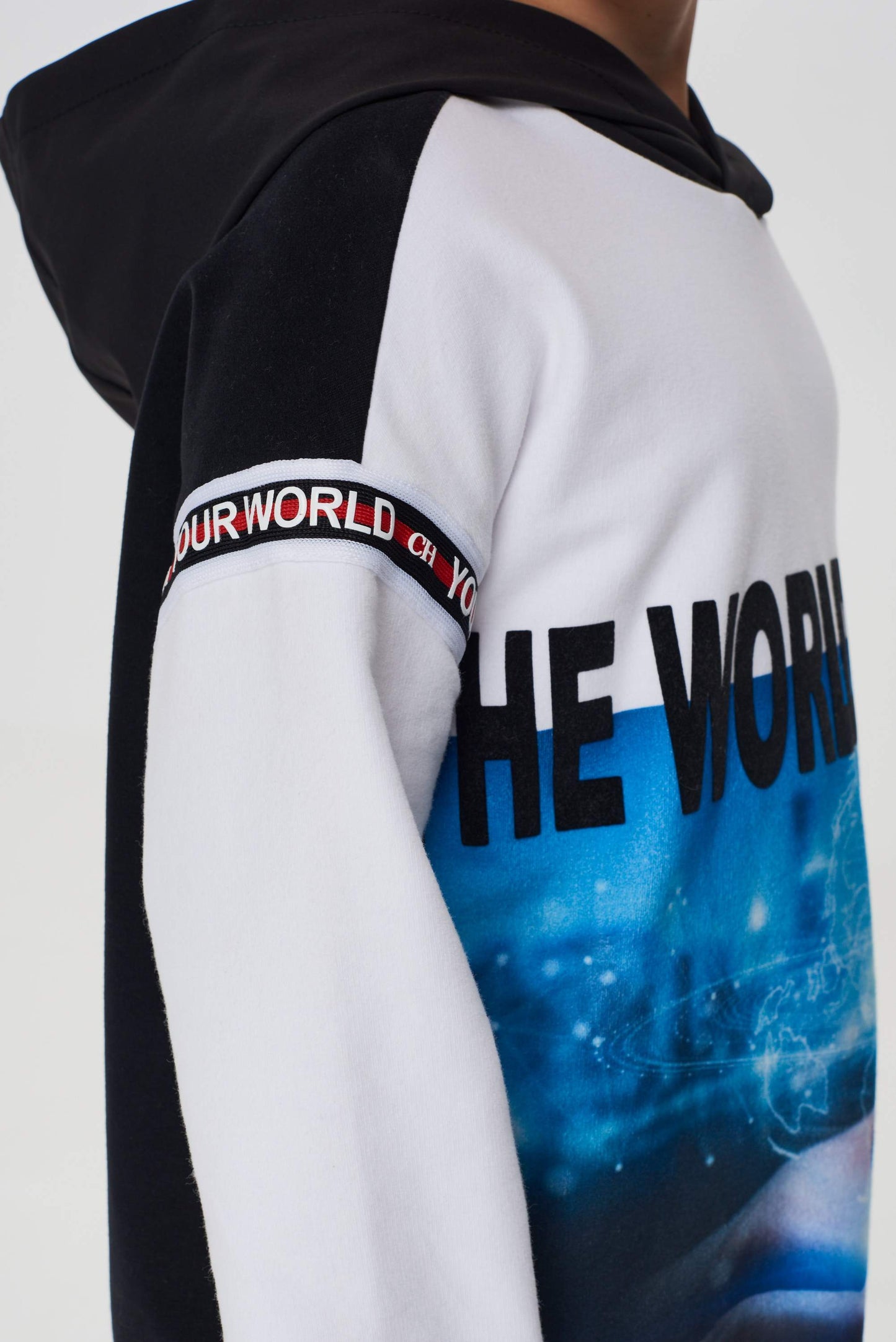 Hoodie Oversize, black