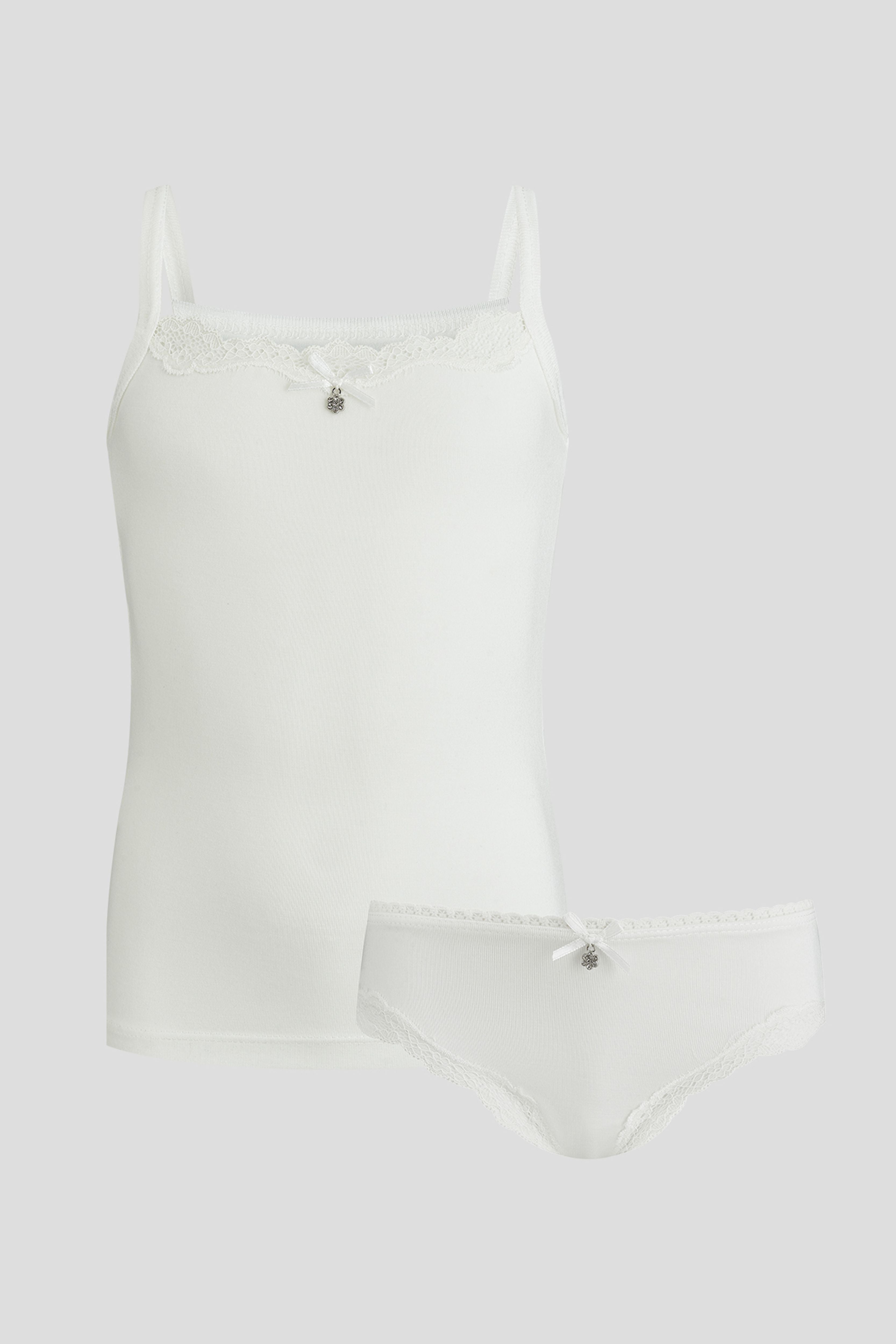 Undershirt and briefs for girls