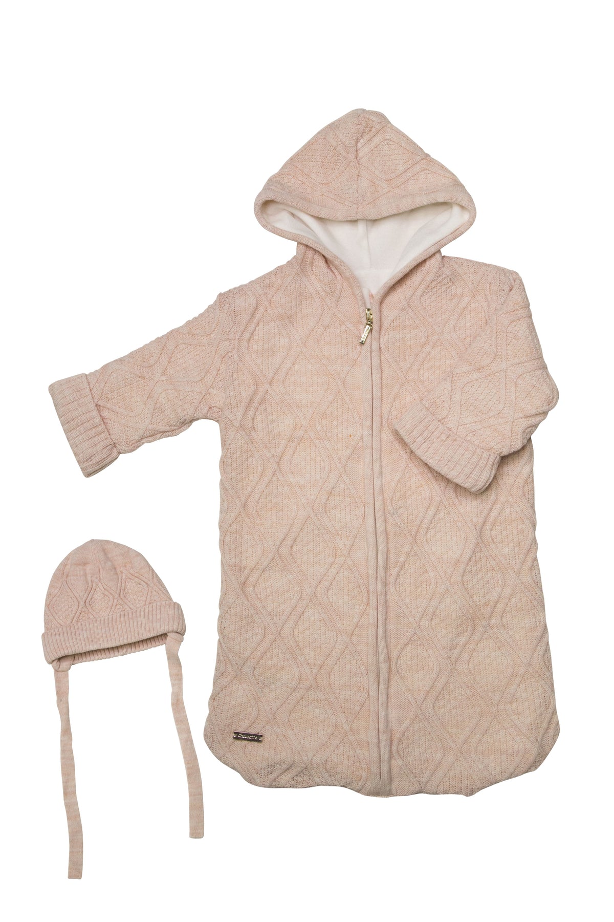 Warm Sleeping Bag with Bonnet