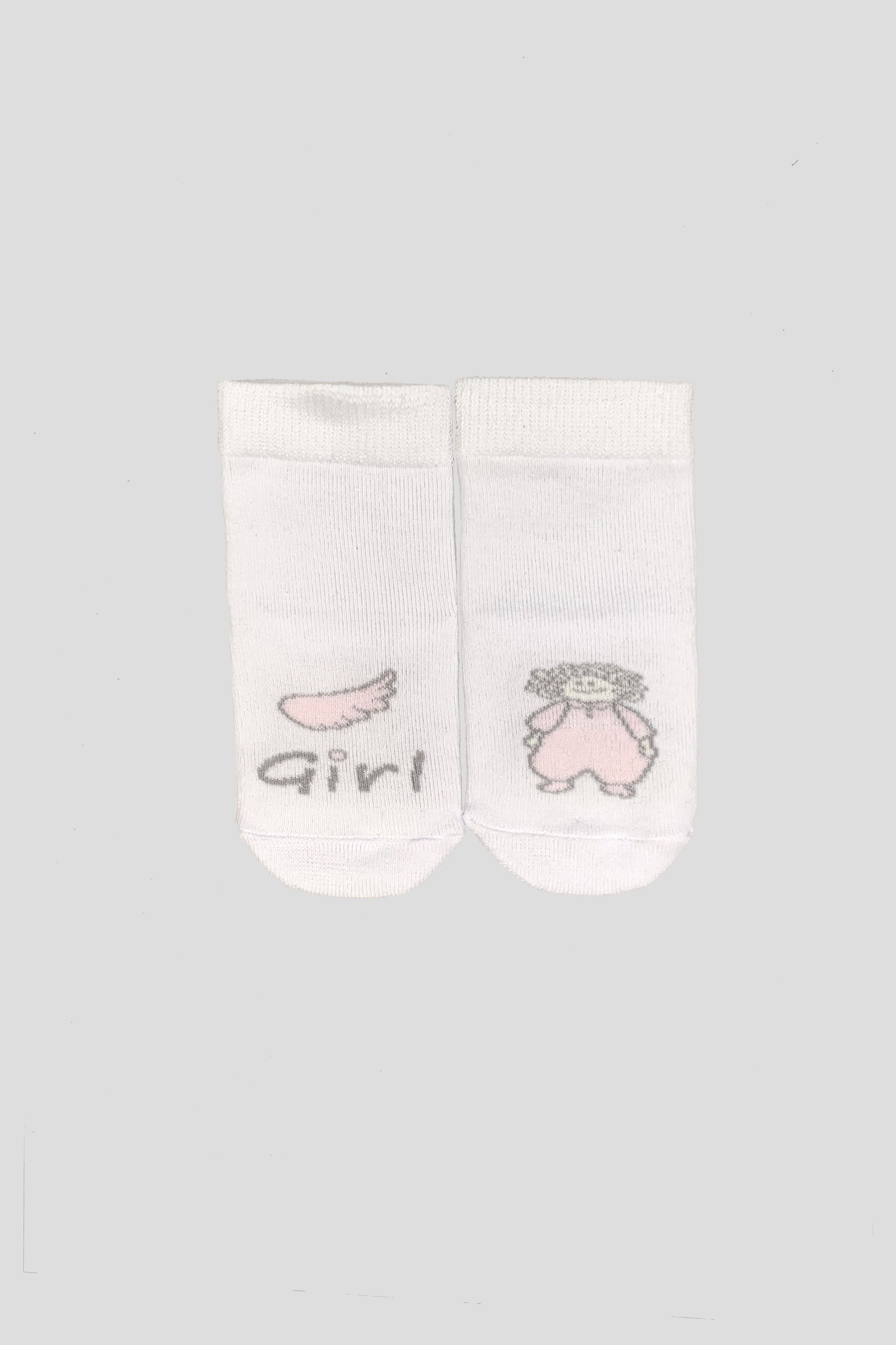 Baby Girl Socks, ecru
