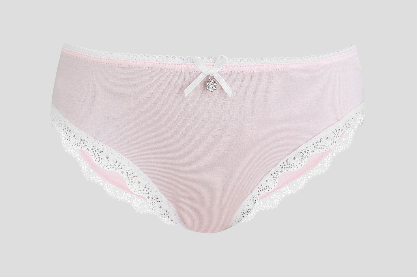 Top and briefs for girls, pink