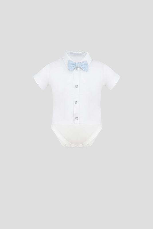 Bodysuit with Bow-Tie