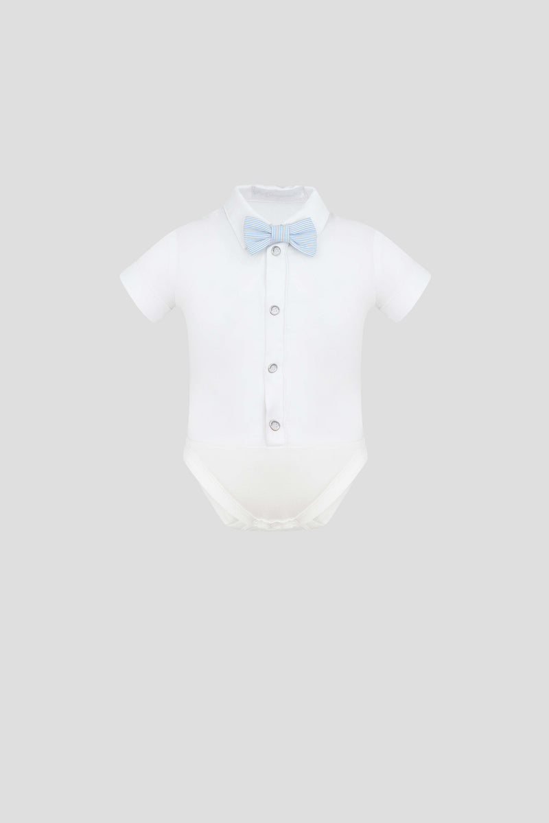 Bodysuit with Bow-Tie