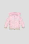 Lace Bomber Jacket, pink