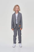 Pied-de-poule Jersey Trousers