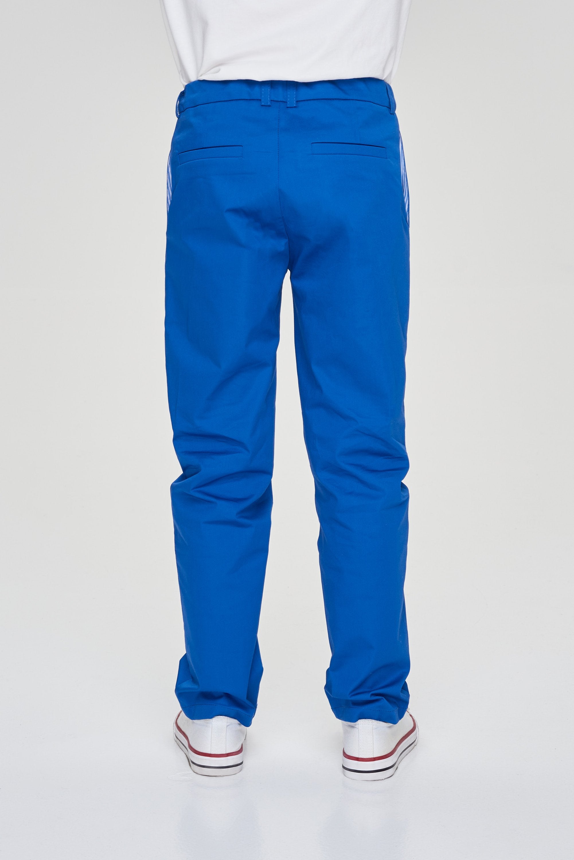 Chinos Pants, bright blue