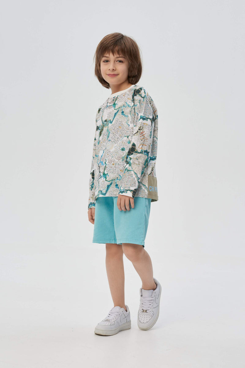 Corporate printed long-sleeve tee