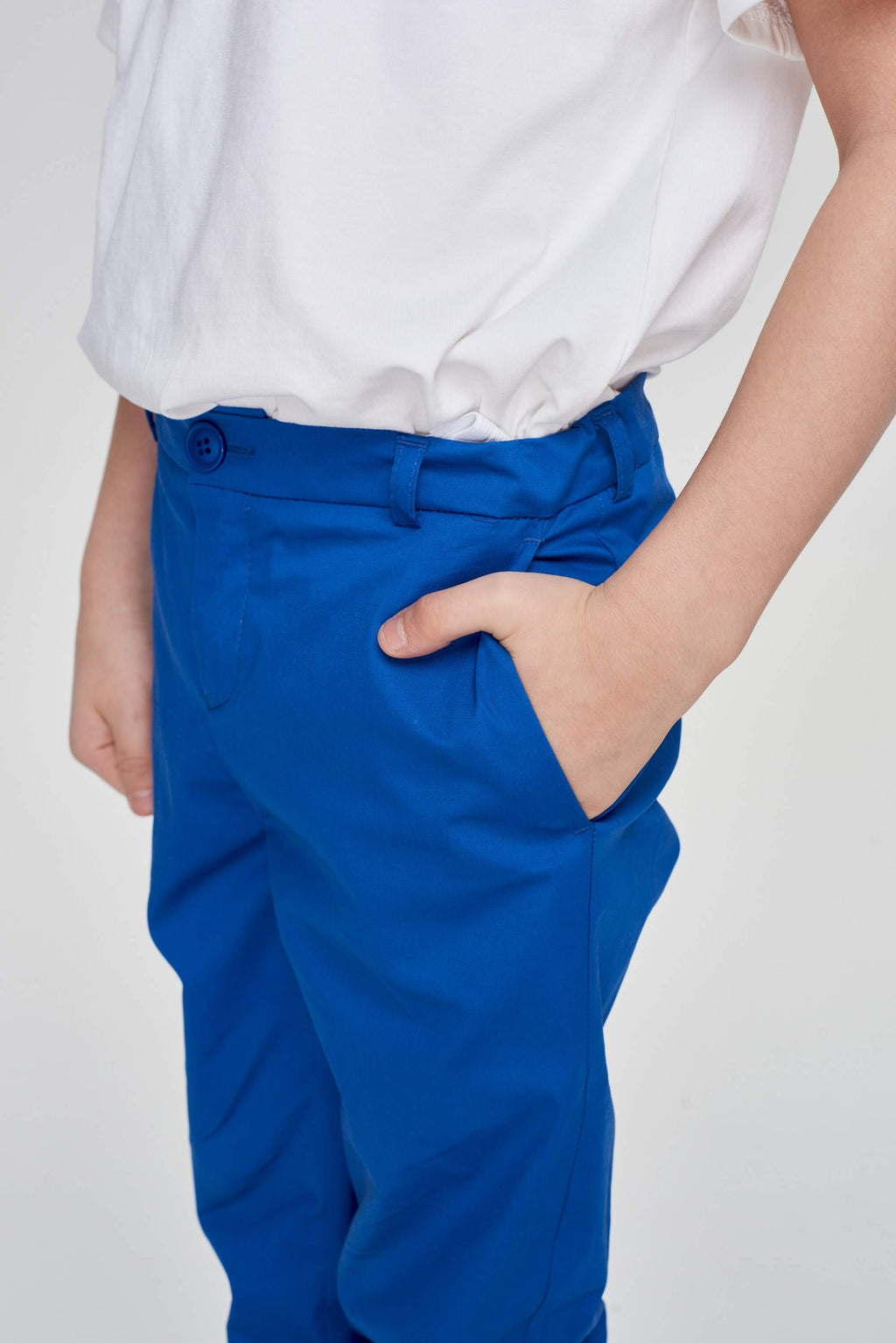 Chinos Pants, bright blue