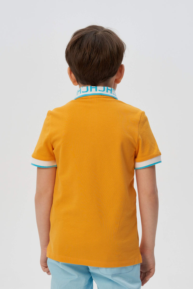 Printed Polo T-Shirt