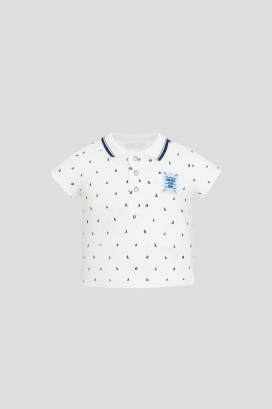 Printed Polo T-shirt