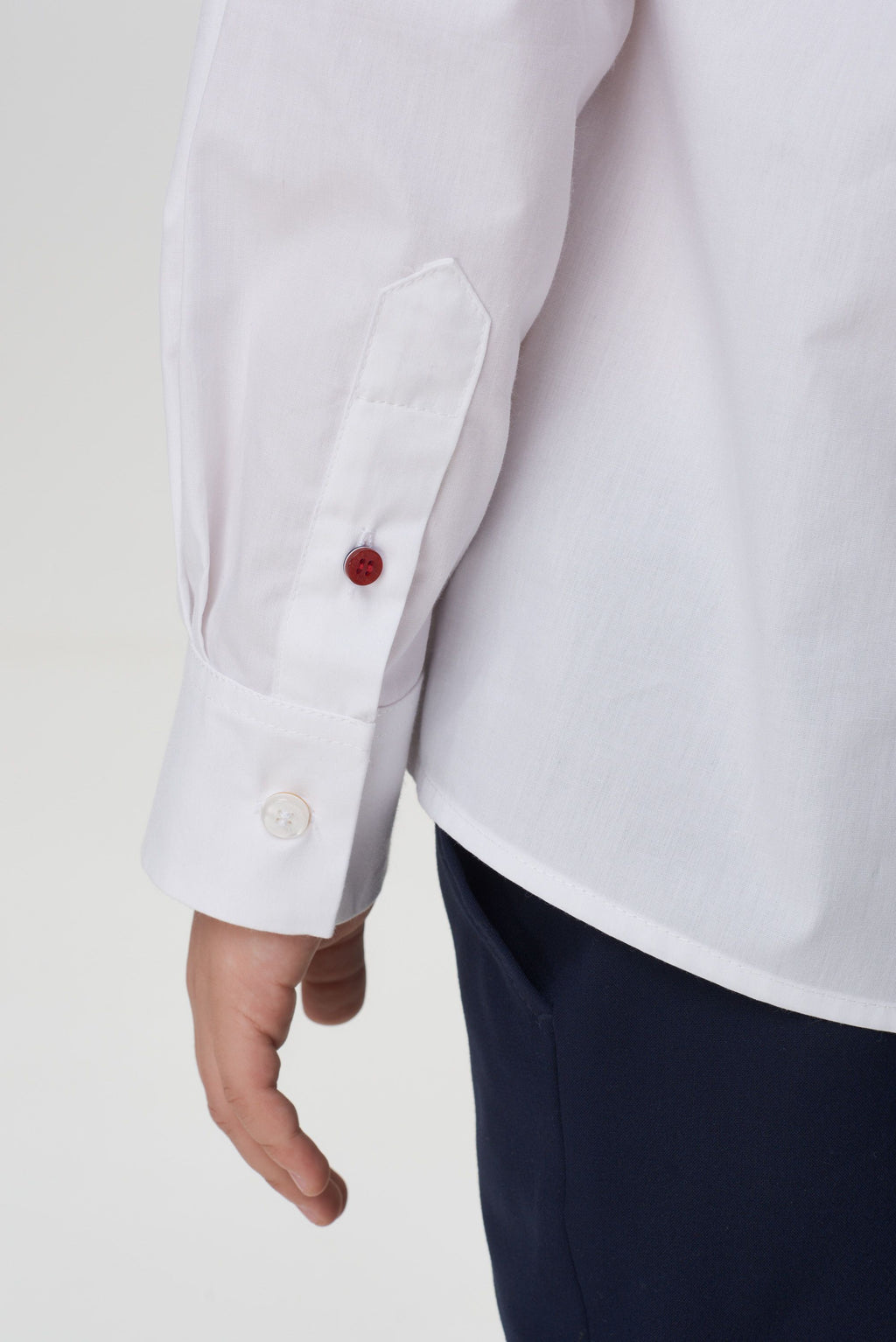 Long Sleeve Oversize Shirt, White