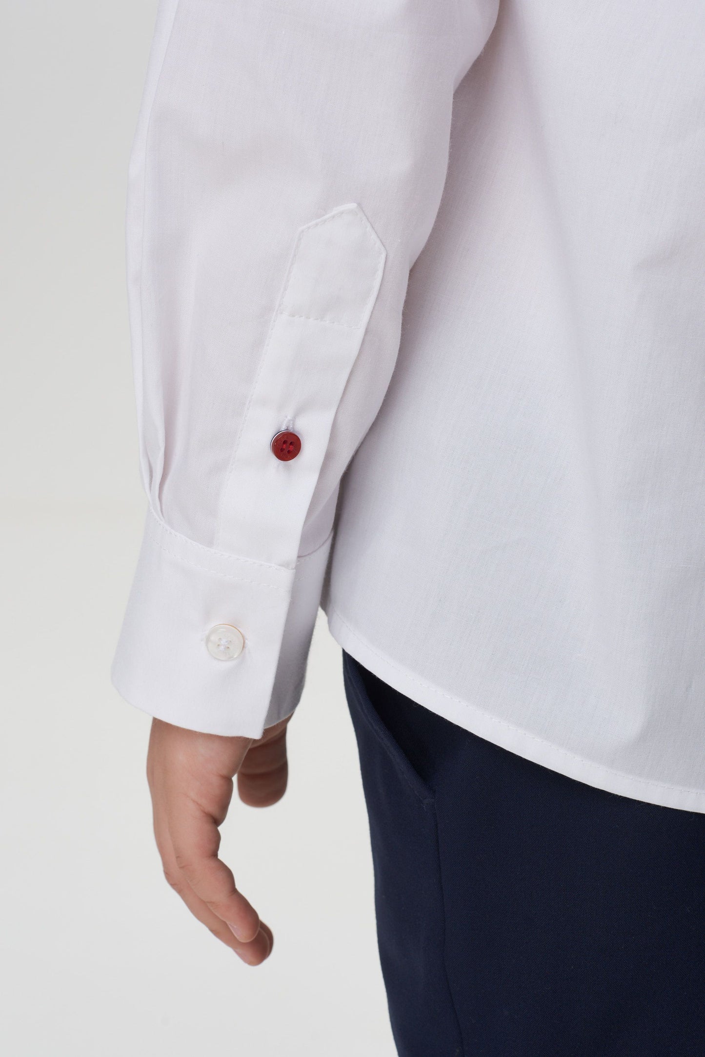 Long Sleeve Oversize Shirt, White