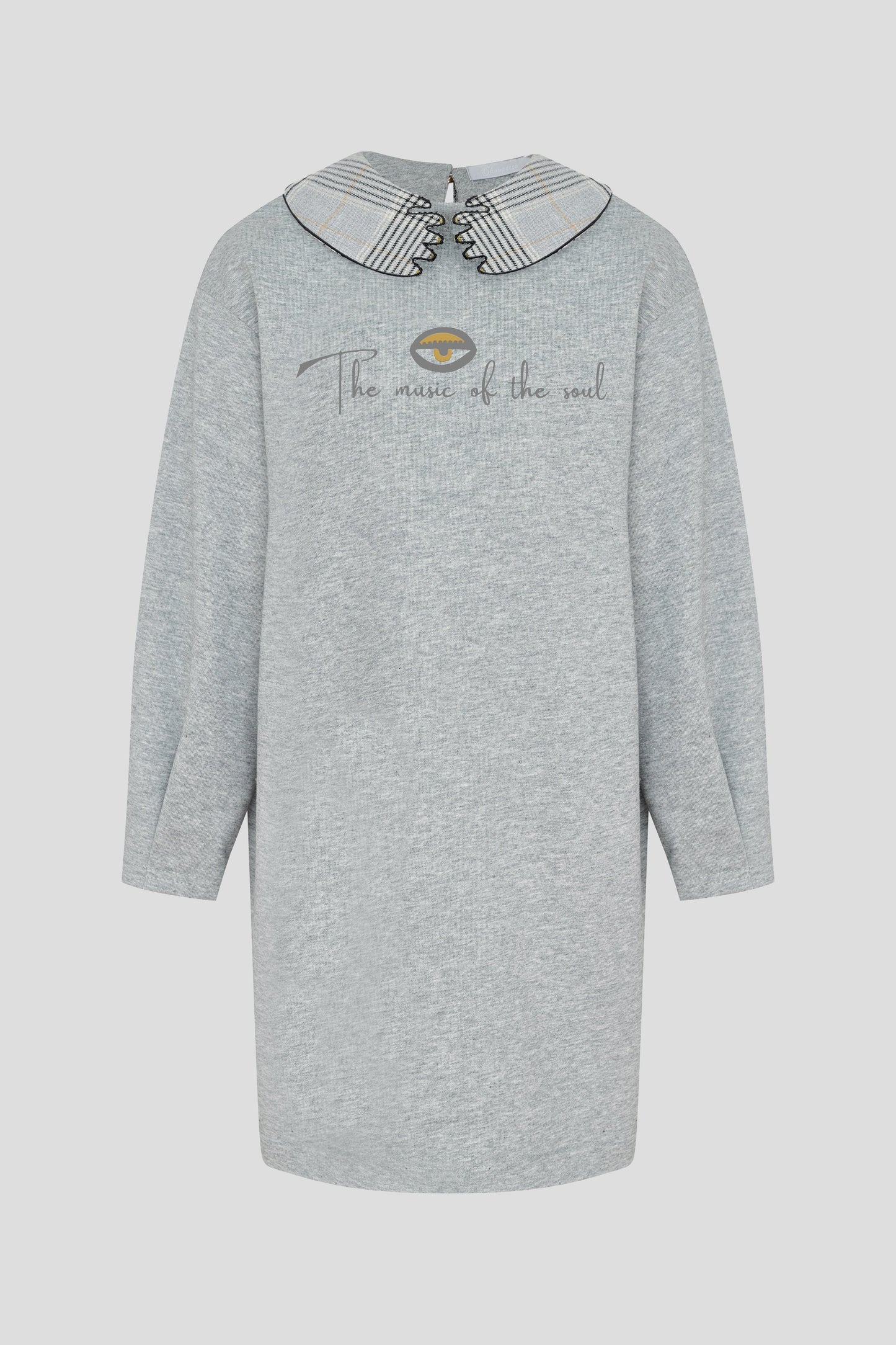 Voluminous Silhouette Knitted Dress