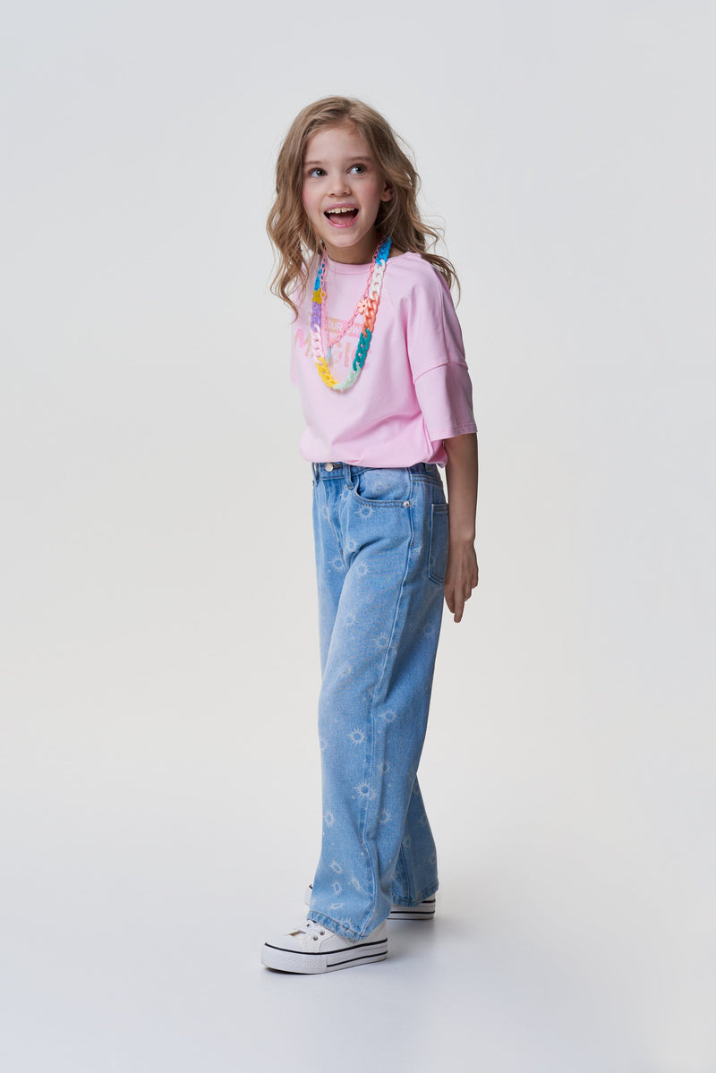 Magnificent printed T-Shirt, pink