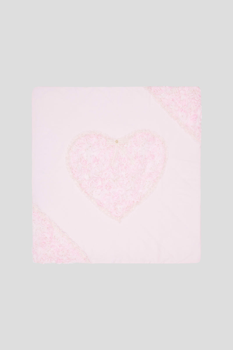 Lace Decorated Smart Plaid, pink