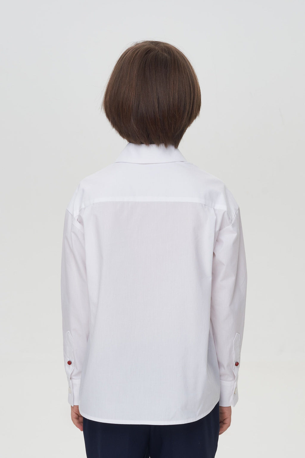Long Sleeve Oversize Shirt, White