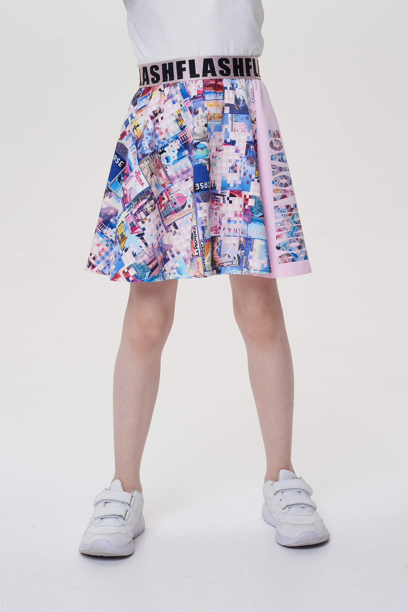 Footer Flared Skirt