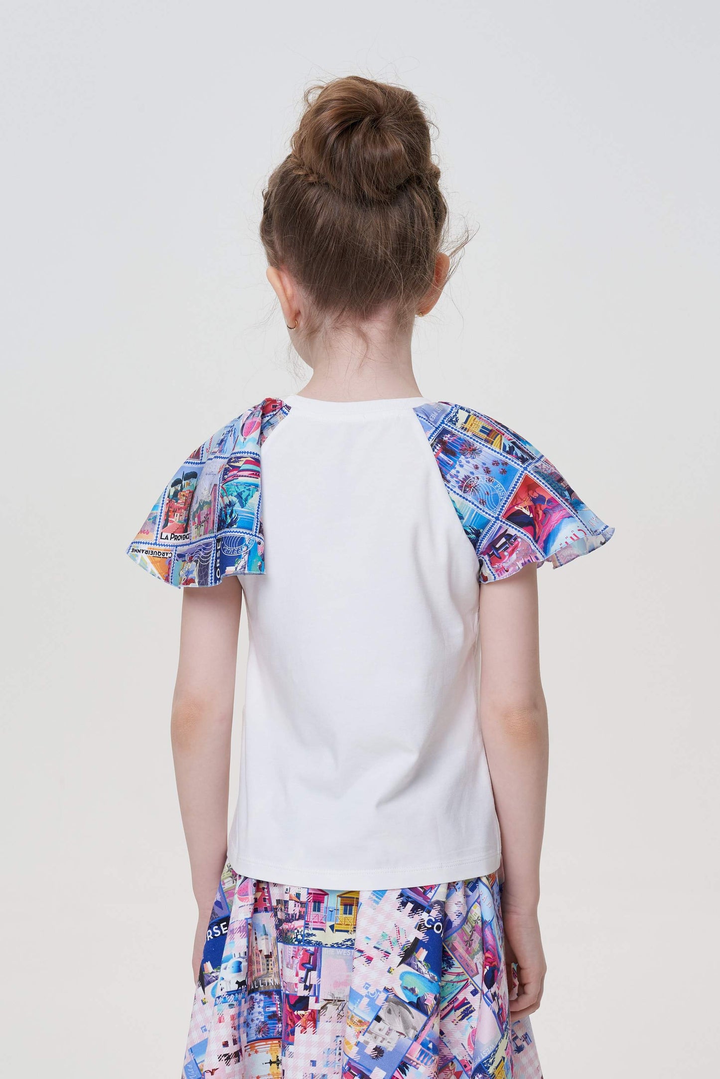 Kashkorse Blouse with cap sleeves