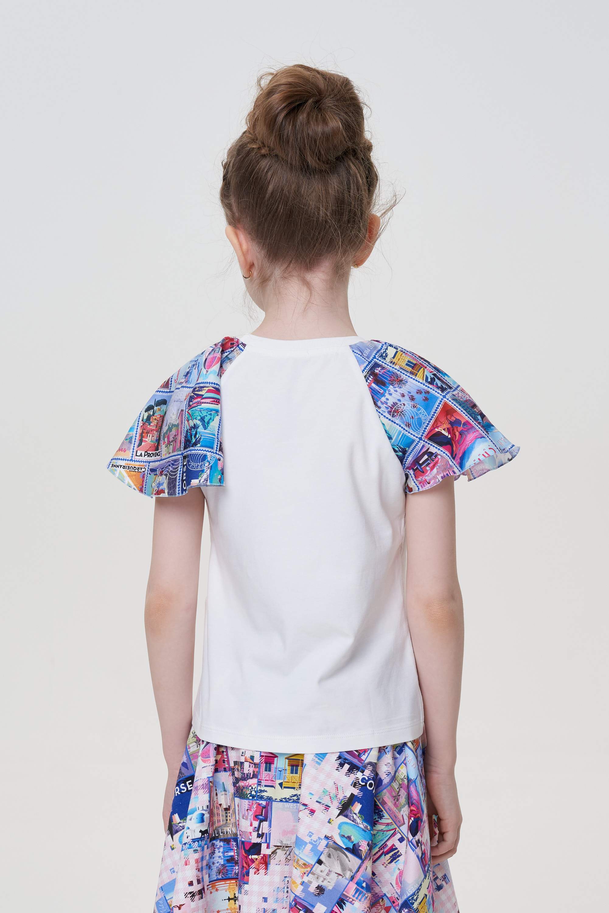 Kashkorse Blouse with cap sleeves
