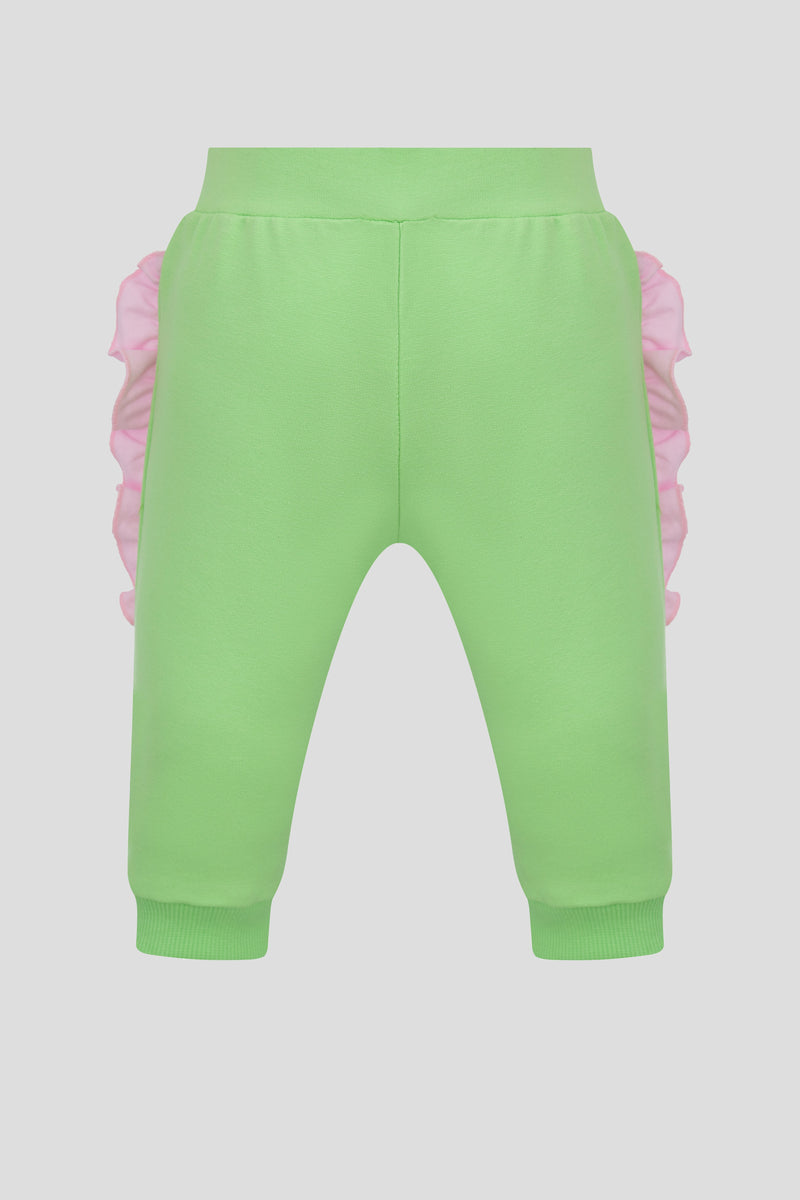 Soft Pants with flounces